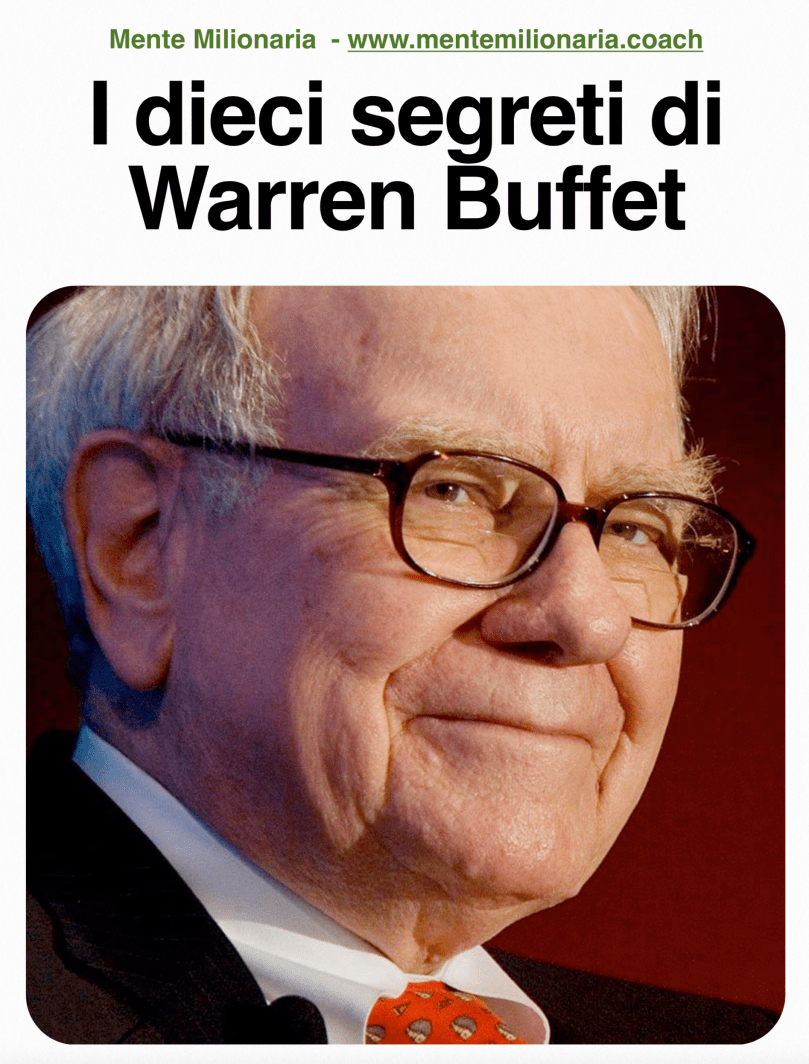 I 10 segreti di Warren Buffett